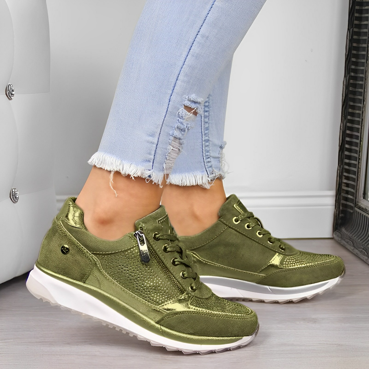 Komfort-Sneaker für Damen – Atmungsaktiv, Flexibel & Alltagstauglich