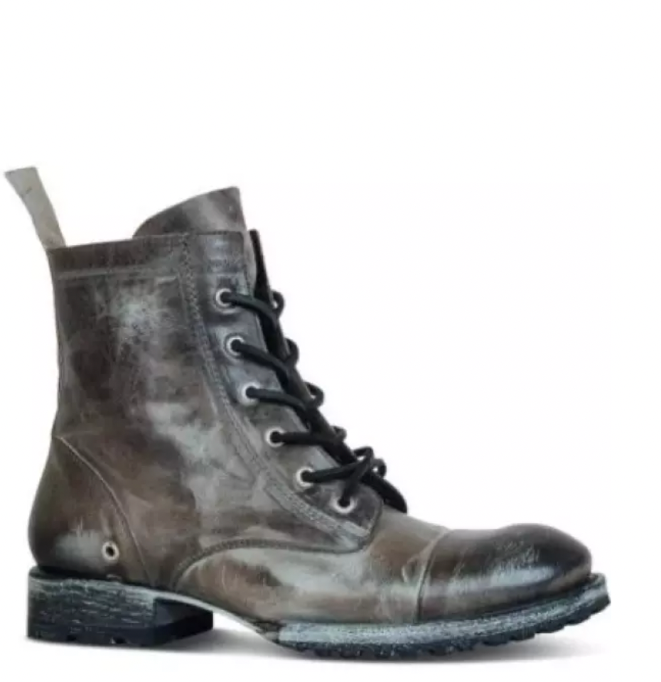 Vintage Winterstiefel | Klassische Herren Stiefel aus PU-Leder | Warm, Stylisch & Bequem