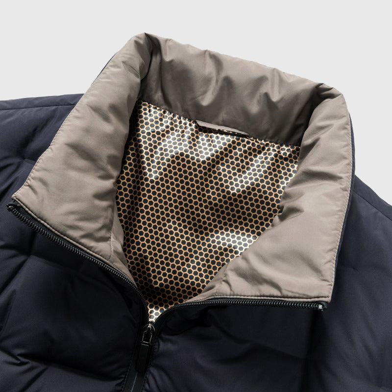 Leichte Gesteppte Herren Steppjacke mit Stehkragen – Winddicht, Warm & Urban