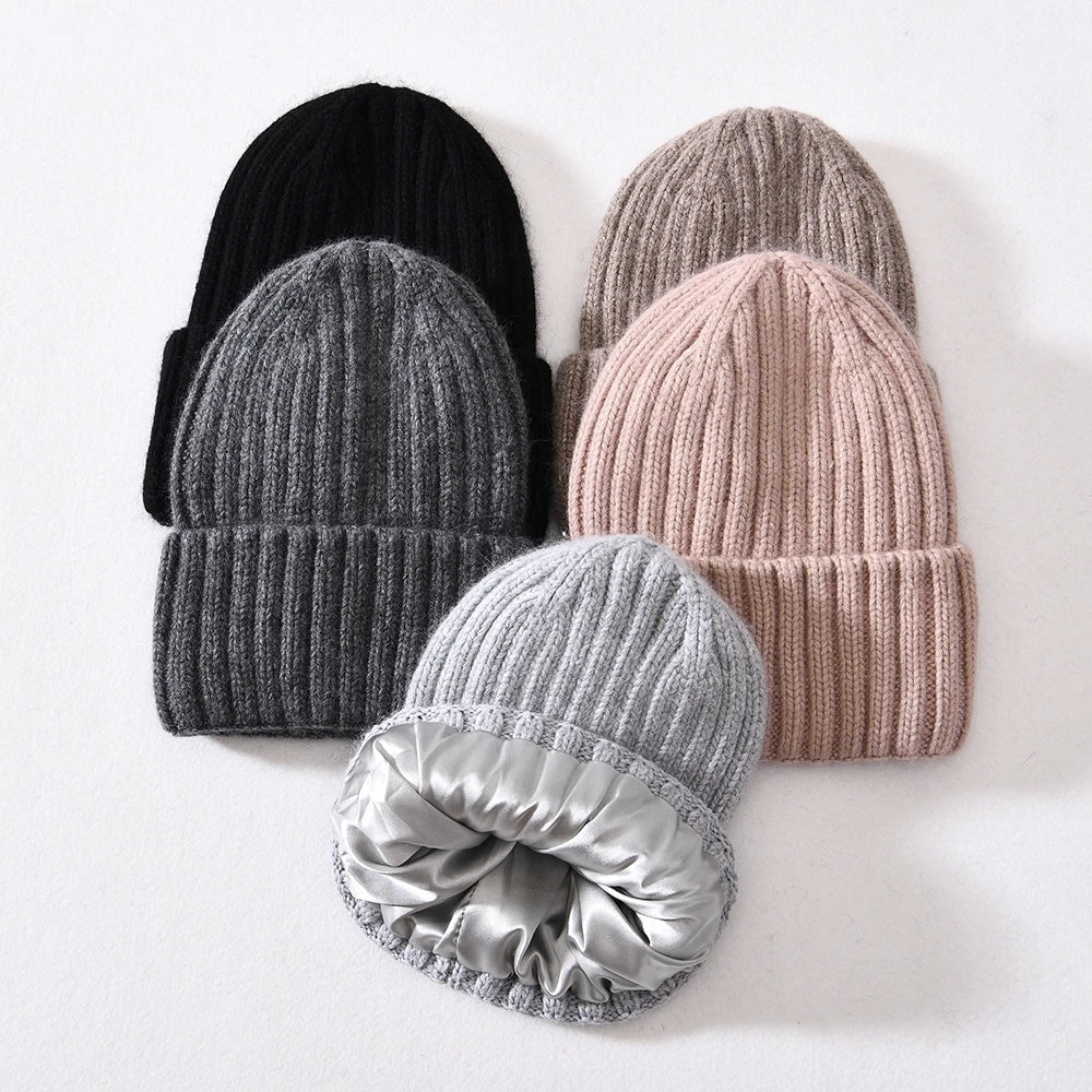 Gerippte Strickmütze Unisex | Stylisch warm durch Herbst & Winter