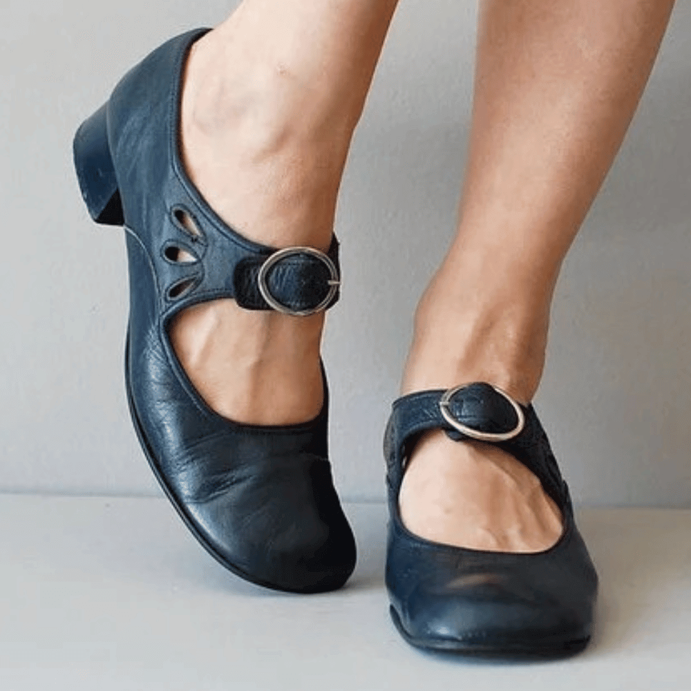 Damen Mary Jane Pumps mit Riemen – Elegant, Zeitlos & Vielseitig