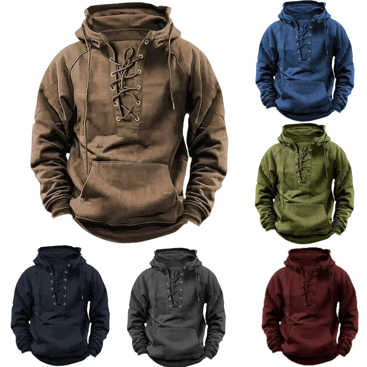 Widerstandsfähiger Herren-Kapuzenpullover für Outdoor & Alltag