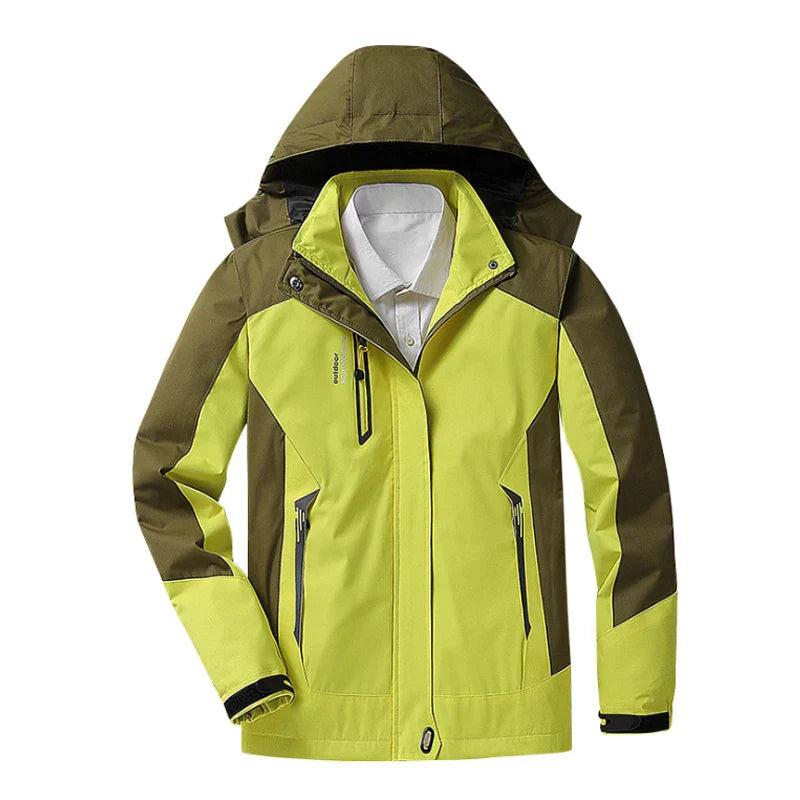 Perrine | Damen Windbreaker Jacke wasserdicht mit Kapuze & sportlichem Design