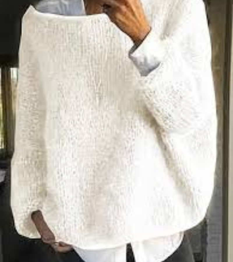 Silwenne | Damen Oversize Strickpullover – Weicher & Gemütlicher Winterpullover für Alltag & Freizeit