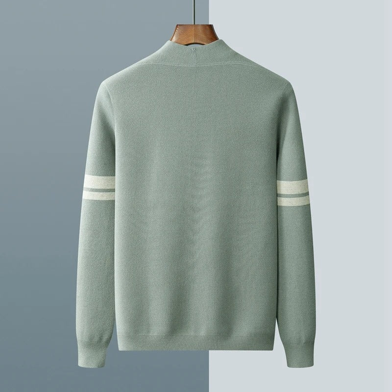 Strick-Cardigan Herren | Lässiger Komfort mit sportlich-eleganten Streifen
