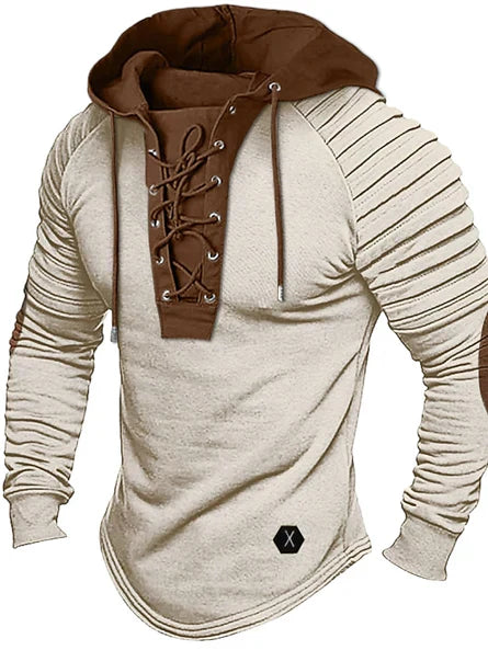 Reed | Herren Hoodie mit Schnürung | Streetwear-Look mit Kapuze
