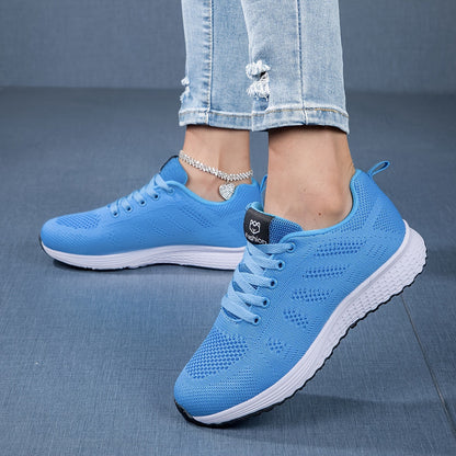 Hanne | Damen Schnürsneaker mit Mesh – Atmungsaktive & Leichte Laufschuhe für Alltag und Freizeit