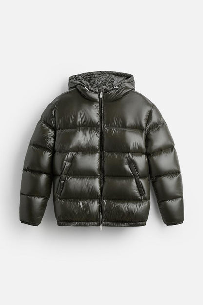 Herren Daunenjacke mit Kapuze | Leicht & Warm für Wintertage