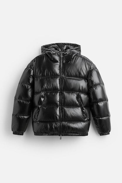 Herren Daunenjacke mit Kapuze | Leicht & Warm für Wintertage