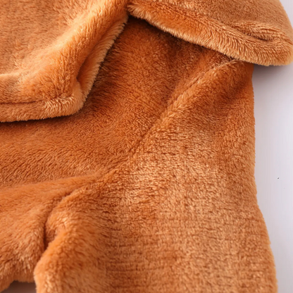 Alouette | Damen Teddy-Mantel mit Reverskragen für eleganten Winter-Look