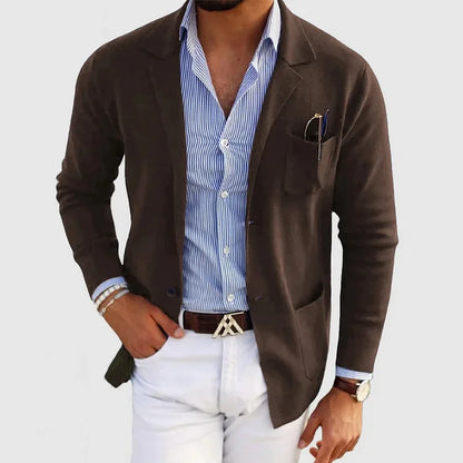Leinenblazer mit Reverskragen – Modern, Leicht & Vielseitig