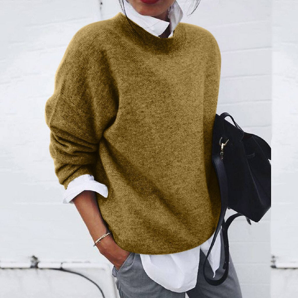 Damen Strickpullover im Layering-Stil | Lässig & Stylisch für Alltag & Freizeit