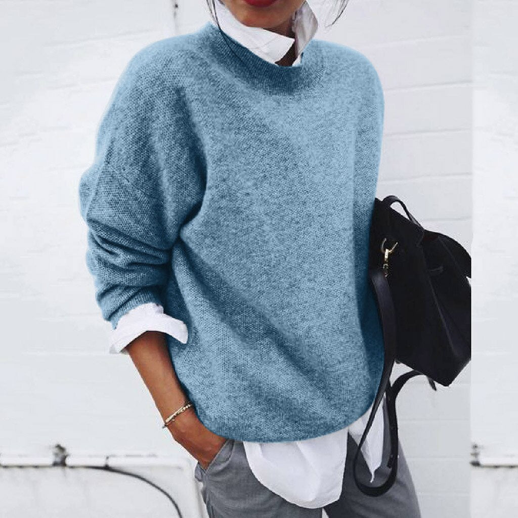 Damen Strickpullover im Layering-Stil | Lässig & Stylisch für Alltag & Freizeit