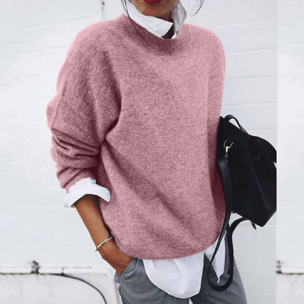 Damen Strickpullover im Layering-Stil | Lässig & Stylisch für Alltag & Freizeit