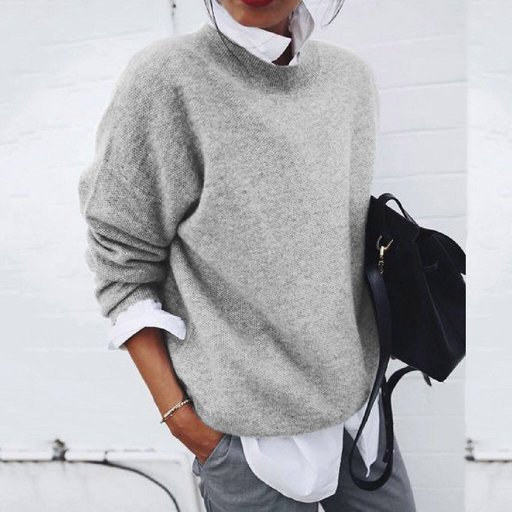 Damen Strickpullover im Layering-Stil | Lässig & Stylisch für Alltag & Freizeit
