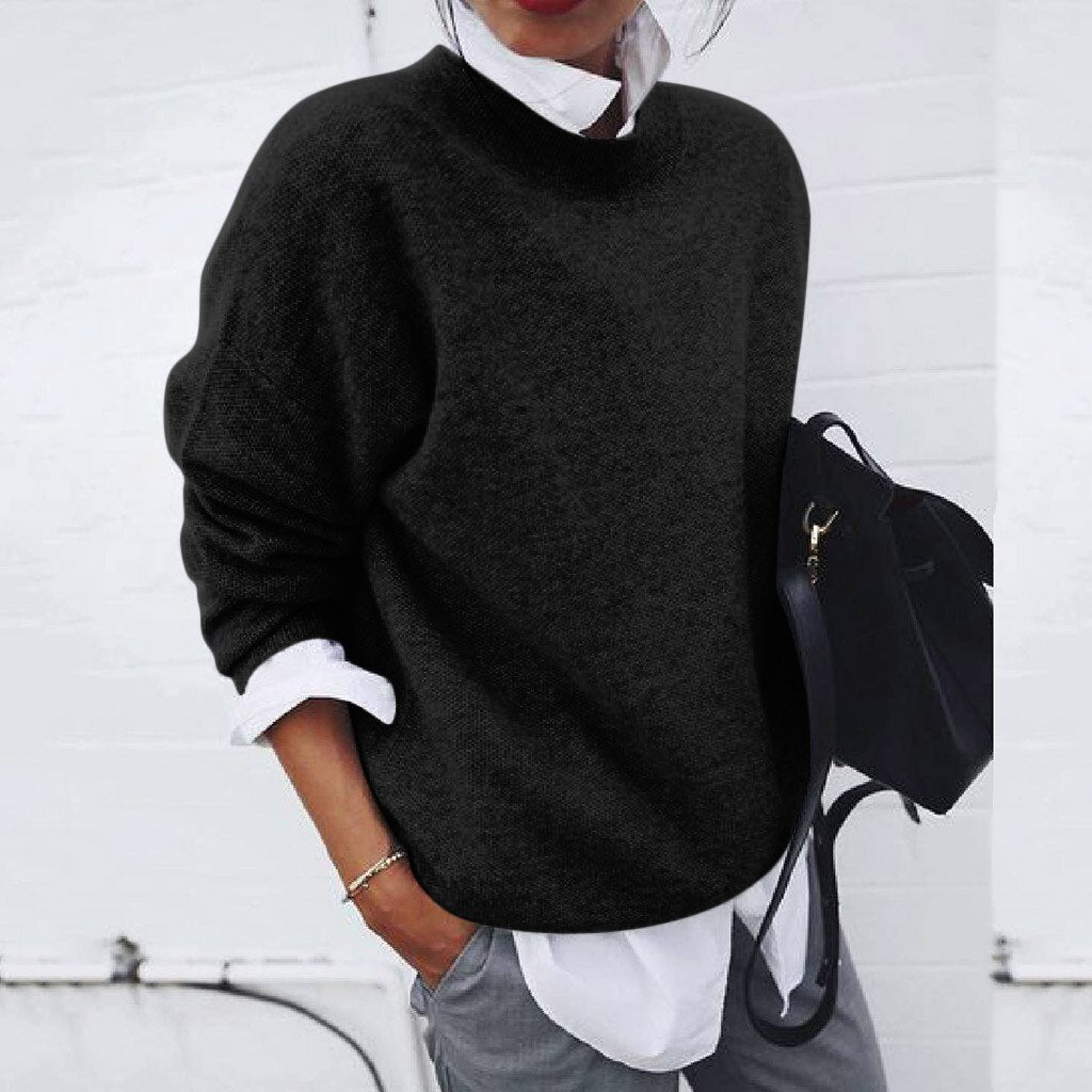 Damen Strickpullover im Layering-Stil | Lässig & Stylisch für Alltag & Freizeit