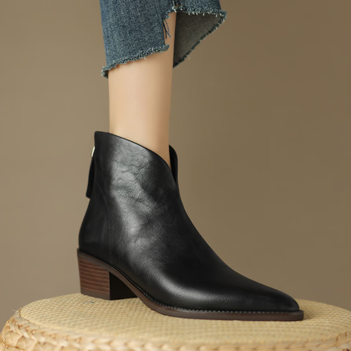 Damenstiefeletten mit Blockabsatz | Eleganz & Komfort für Herbst & Winter