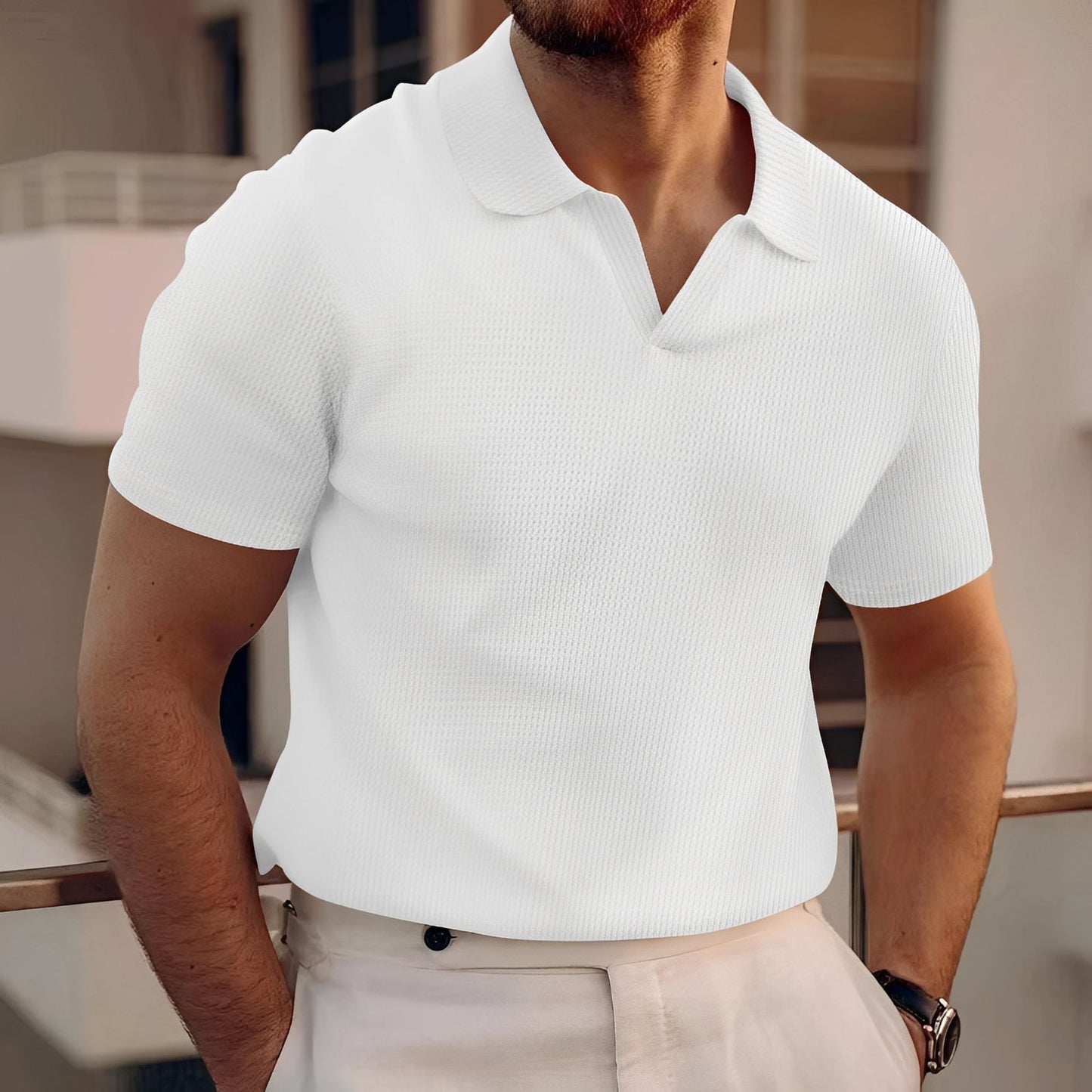 Herren Polo-Shirt – Leicht, Modern & Sommerlich
