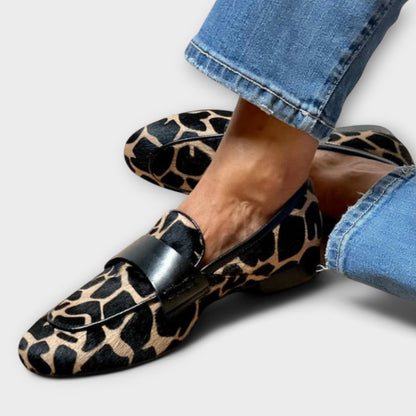 Damen Loafer – Elegante Mokassins mit modernem Musterdesign