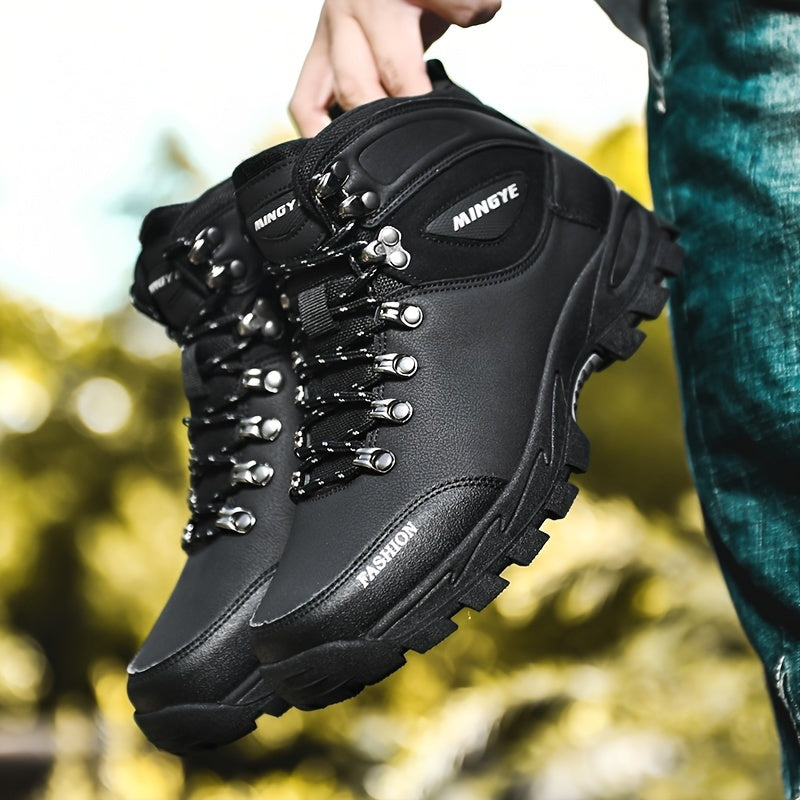 Farron | Herren Outdoor Wanderschuhe High-Cut mit Schnürung