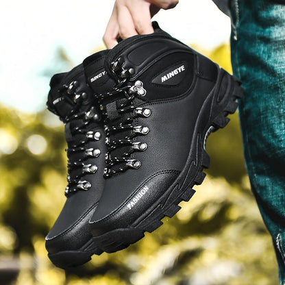 Farron | Herren Outdoor Wanderschuhe High-Cut mit Schnürung