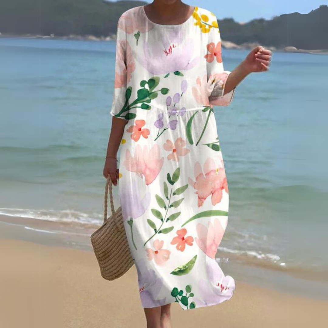 Damen Midi-Kleid – Elegant, Zeitlos & Vielseitig