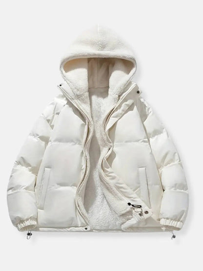 Gefütterte Winterjacke Damen mit Kapuze | Wärmeschutz & Stil für Kalte Tage