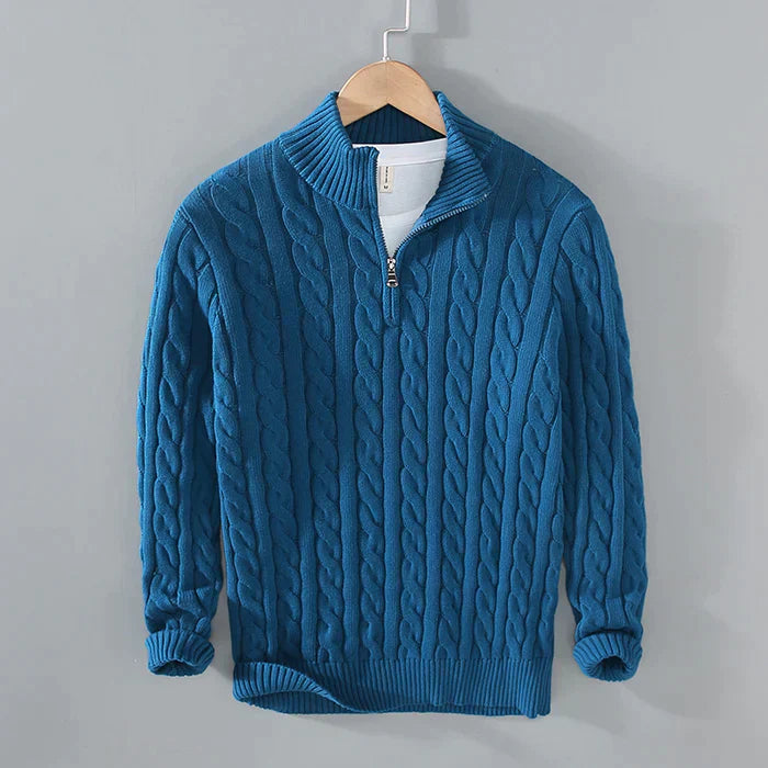 Klassischer Herren Wollpullover – Warm, Vielseitig & Zeitlos Elegant