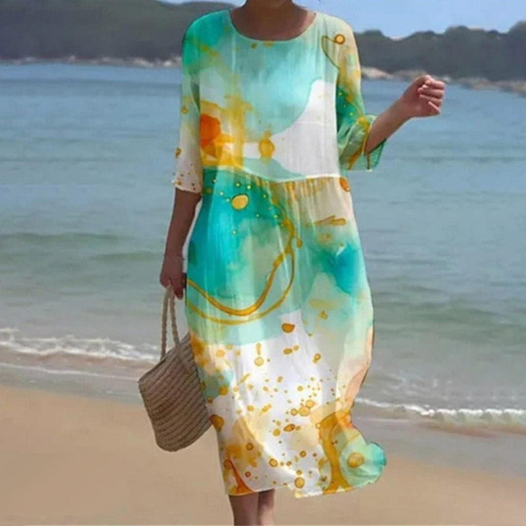Damen Midi-Kleid – Elegant, Zeitlos & Vielseitig