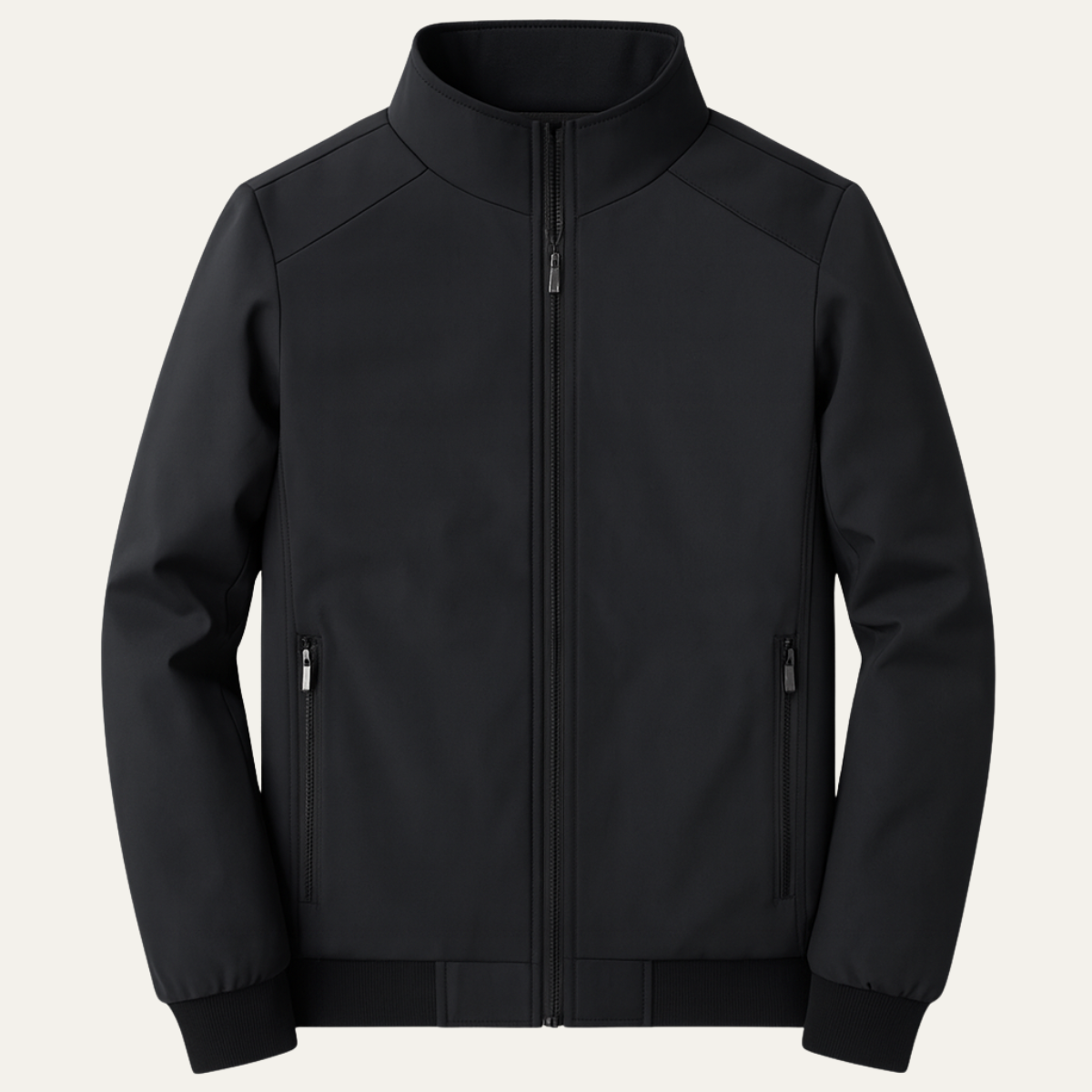Gepolsterte Herren Winterjacke mit Stehkragen – Wärmend, Funktional & Modern