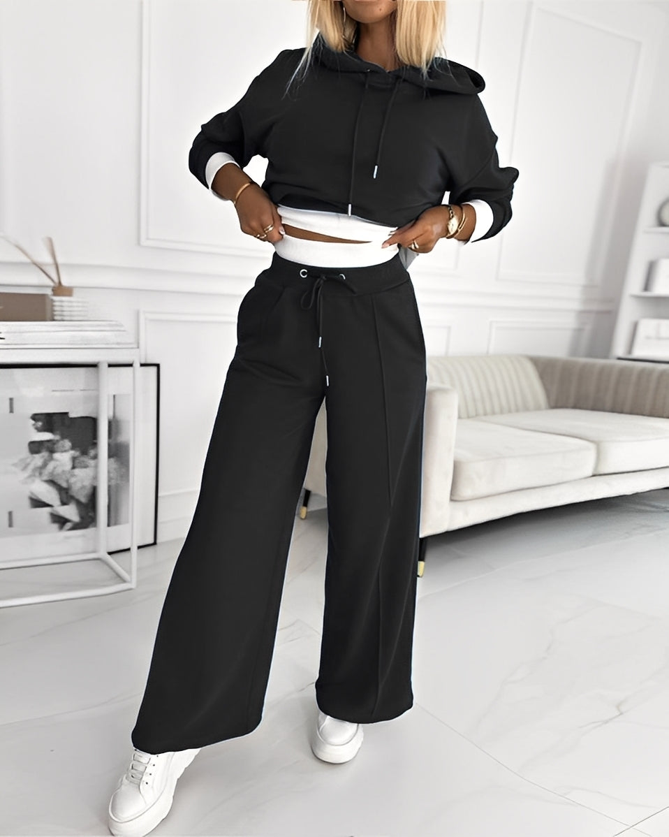 Damen Trainingsanzug-Set mit Kapuze – Stylisch, Bequem & Vielseitig