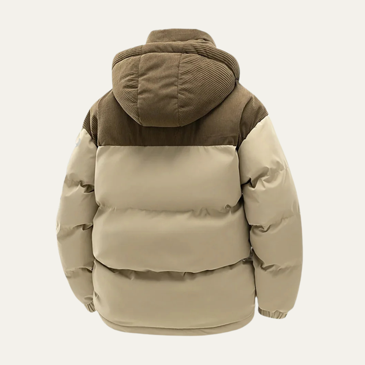 Gepolsterte Herren Winterjacke mit Kapuze – Warm, Funktional & Alltagstauglich