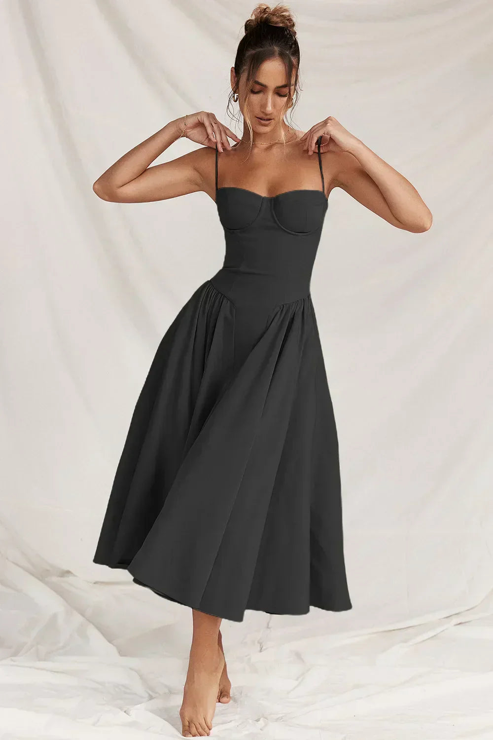 Damen Midikleid mit Taschen – Sommerlich, Lässig & Stilvoll