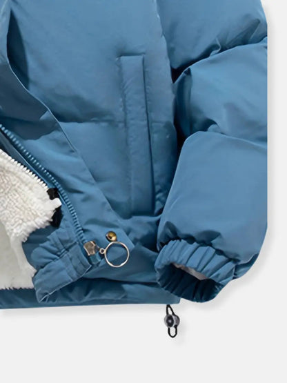 Gefütterte Winterjacke Damen mit Kapuze | Wärmeschutz & Stil für Kalte Tage