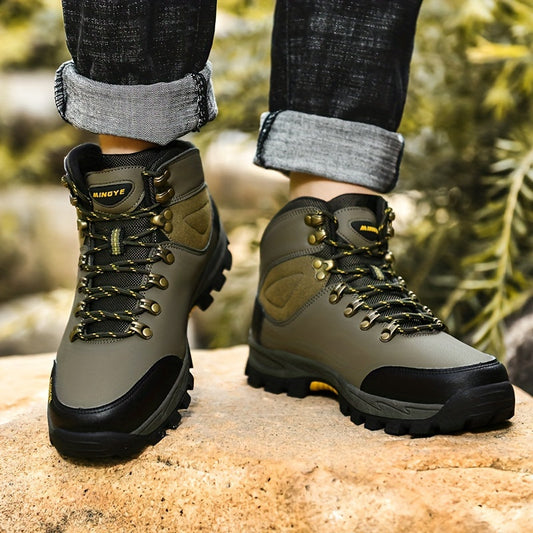 Farron | Herren Outdoor Wanderschuhe High-Cut mit Schnürung