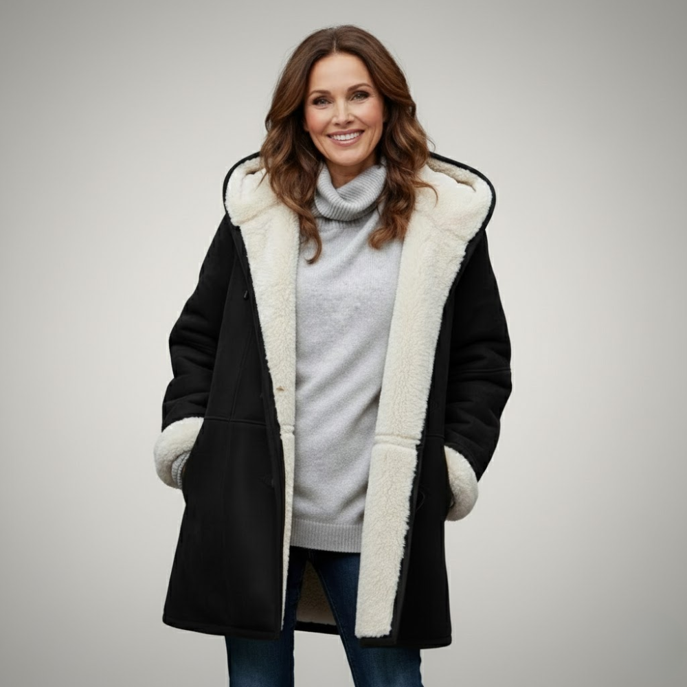 Damen Wintermantel mit Fleece-Futter | Warm, weich und stylisch durch den Winter