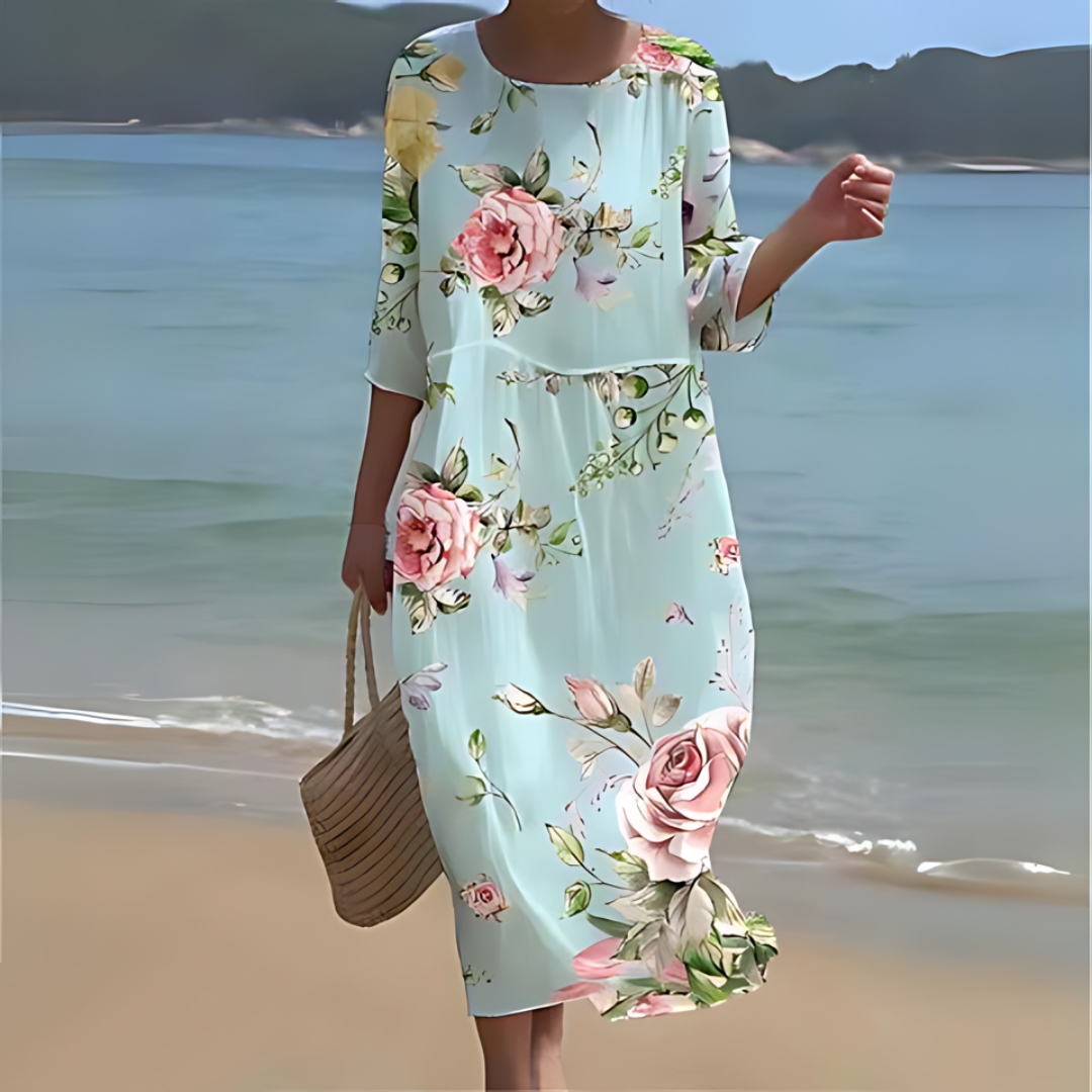 Damen Midi-Kleid – Elegant, Zeitlos & Vielseitig