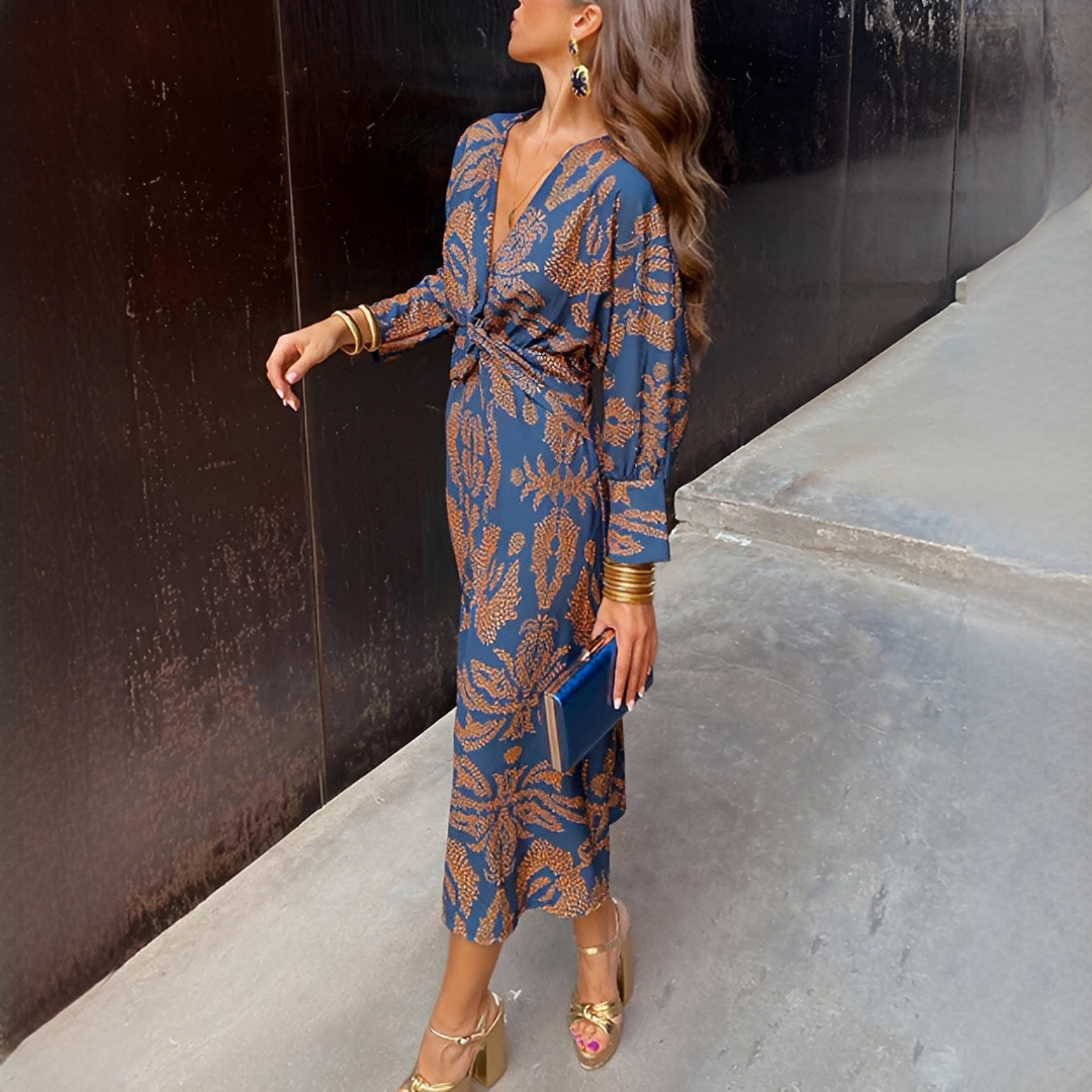 Damen Sommerkleid elegant – Leichtes Kleid mit femininer Passform für Alltag, Urlaub und Events