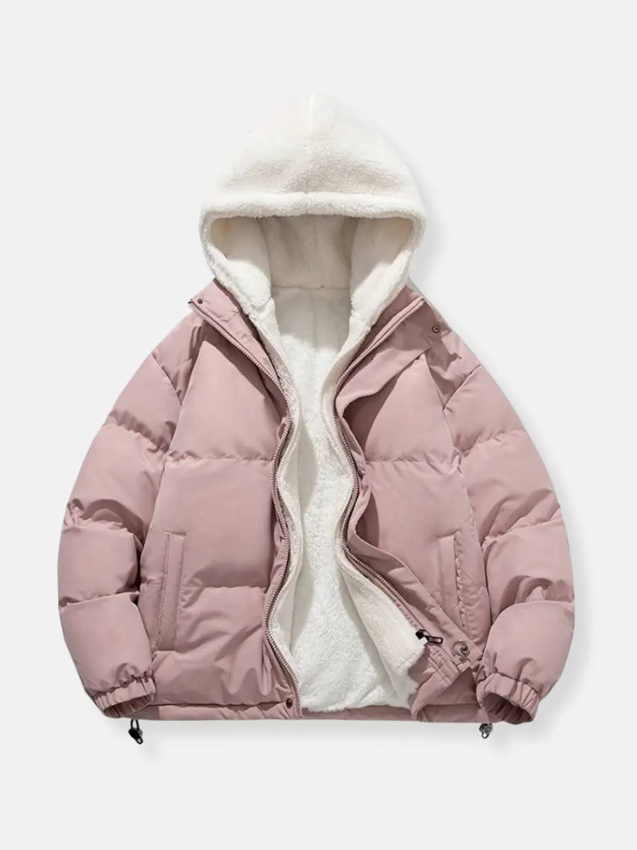 Gefütterte Winterjacke Damen mit Kapuze | Wärmeschutz & Stil für Kalte Tage