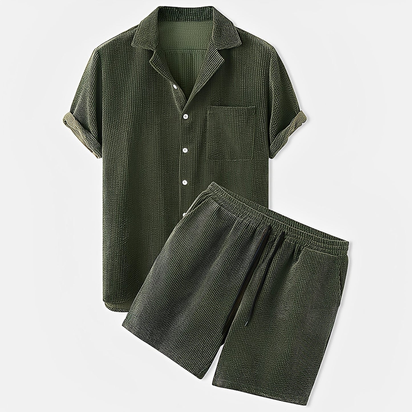 Herren Cord-Set – Zweiteiliges Outfit für komfortable und stilvolle Looks