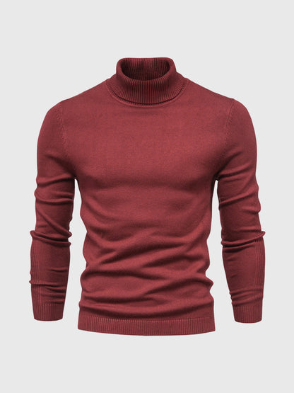 Trevor | Herren Rollkragenpullover aus Baumwolle – Eleganter Strickpullover für Alltag & Freizeit