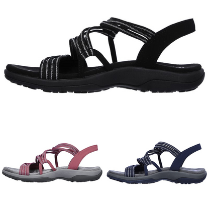 Lola | Damen Sommer-Sandalen mit Riemen & robuster Sohle – Stylisch, Bequem & Alltagstauglich