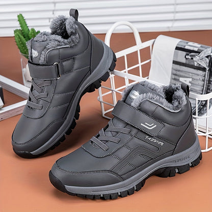 Zayden | Herren Winterstiefel im Sneaker-Stil mit Warmfutter, Mittelhoher Schnitt & Schnürung