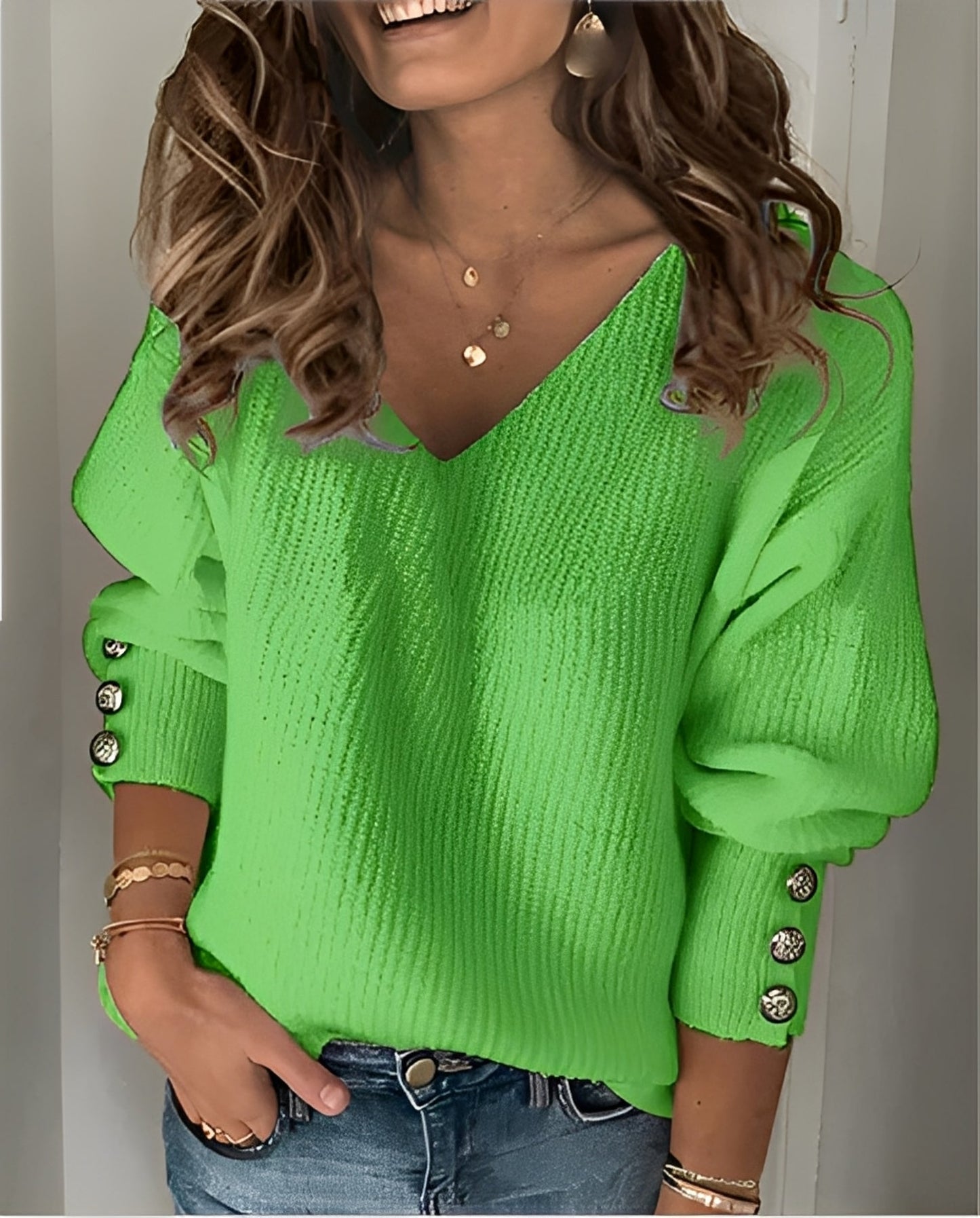Herren Strickpullover mit V-Ausschnitt – Klassisch, Komfortabel & Vielseitig