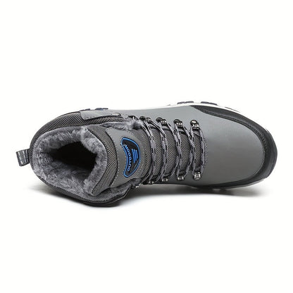 Veylor | Herren Outdoor Winterschuhe, Schnürstiefel mit Warmfutter, Robust & Stylisch