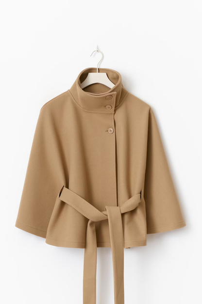 Damen Jacke mit Gürtel | Weite Silhouette & moderner Chic