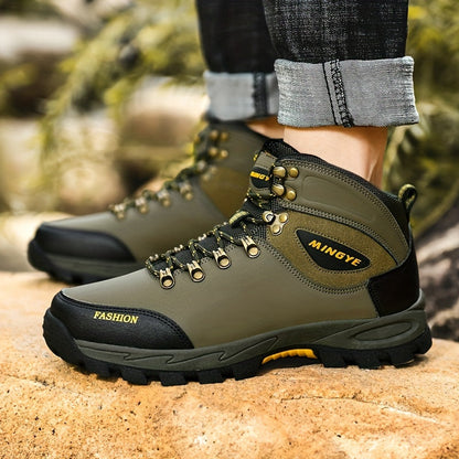 Farron | Herren Outdoor Wanderschuhe High-Cut mit Schnürung