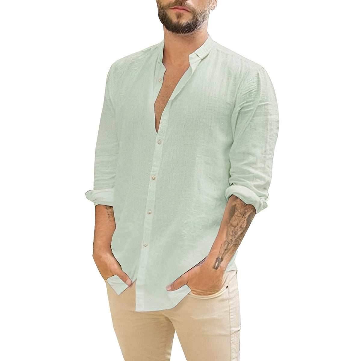 Herren Hemd – Klassisches Freizeithemd mit Knopfleiste für stilvolle Alltagslooks