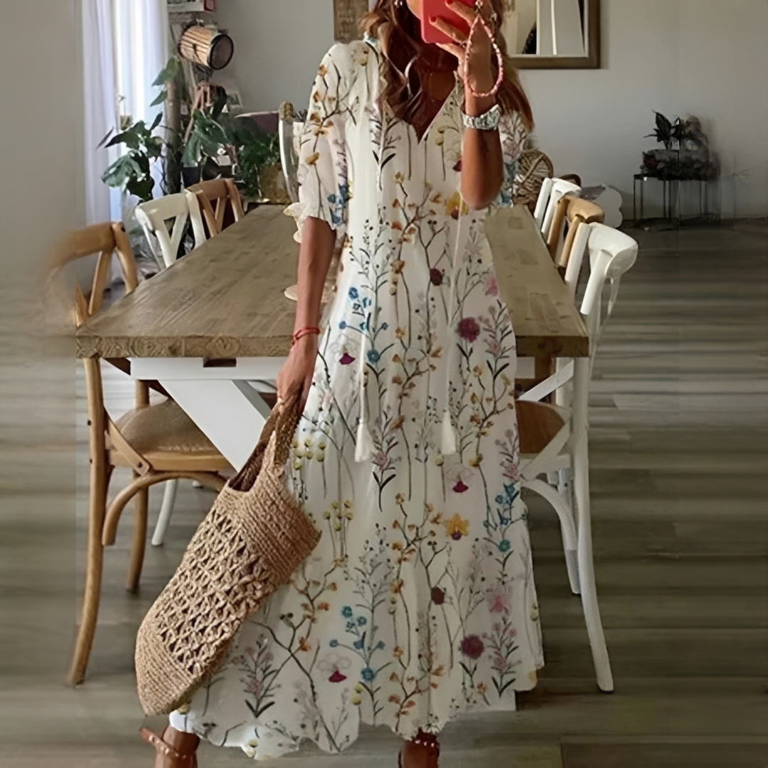Damen Sommerkleid – Elegantes Kleid mit luftiger Passform für warme Tage