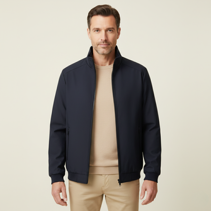 Gepolsterte Herren Winterjacke mit Stehkragen – Wärmend, Funktional & Modern